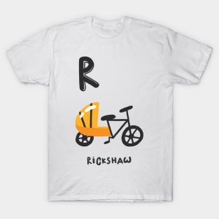 R is Rickshaw T-Shirt